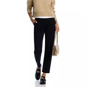 New AG CADEN TAILORED TROUSER Pants Slim Leg Herringbone Pattern Faded Black 25